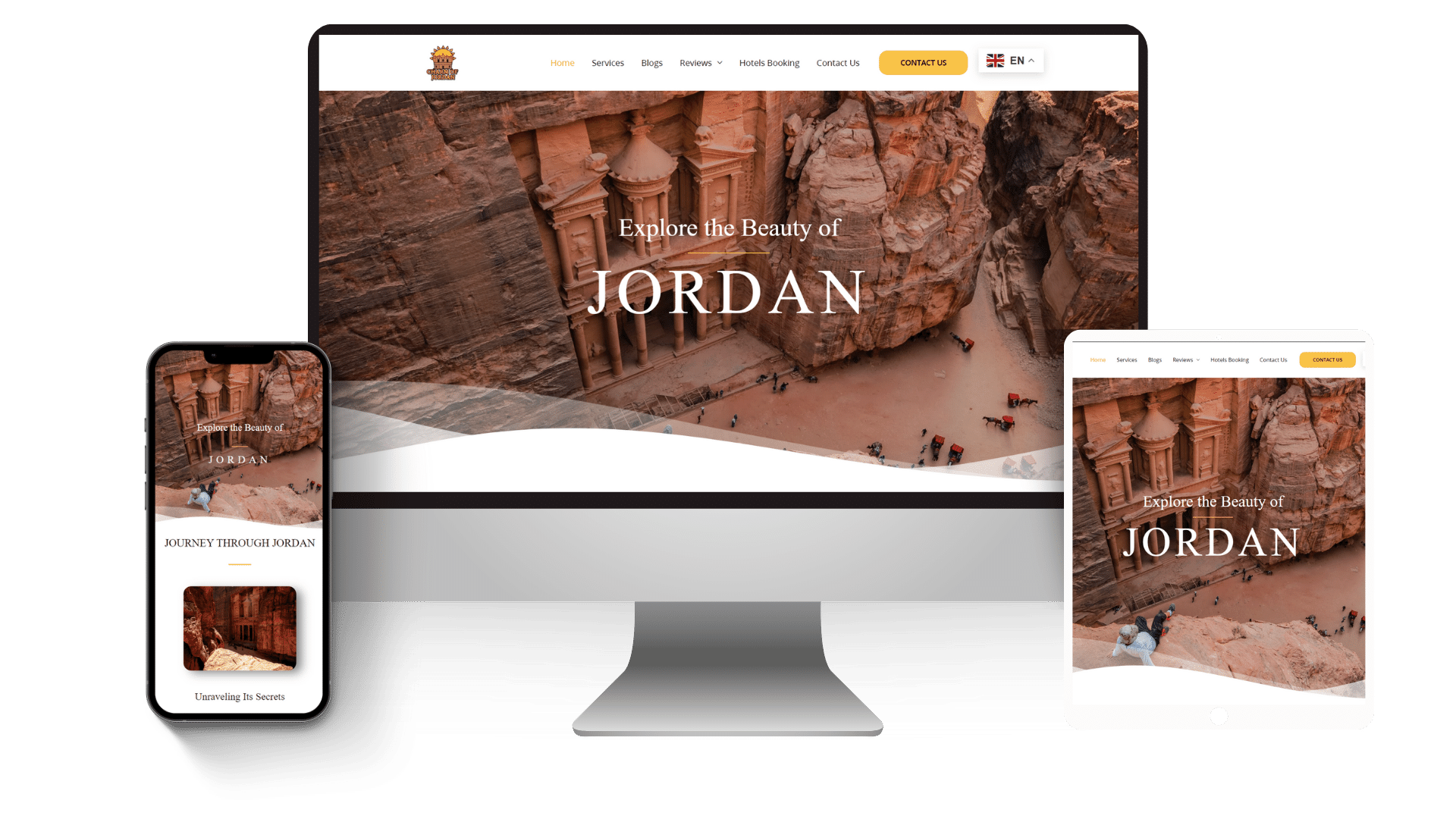 charm of Jordan website